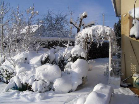 neige en plaine
